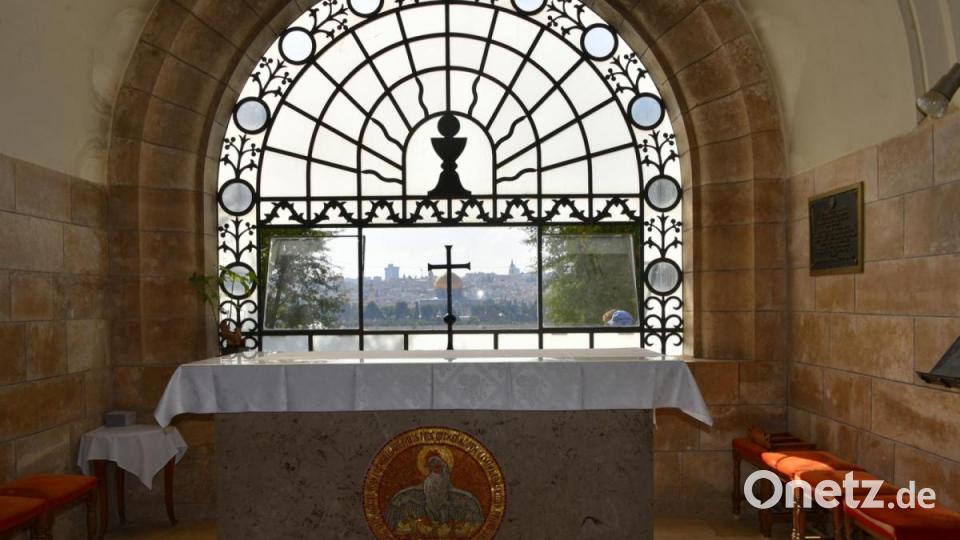 Eines der schönsten Altarbilder der Welt. Diese Ansicht auf die Altstadt von Jerusalem fehlt in keinem Reiseführer. Bild: exb