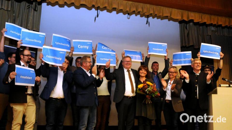 Nominierung von Michael Cerny als OB-Kandidat der Amberger CSU Bild: Stephan Huber