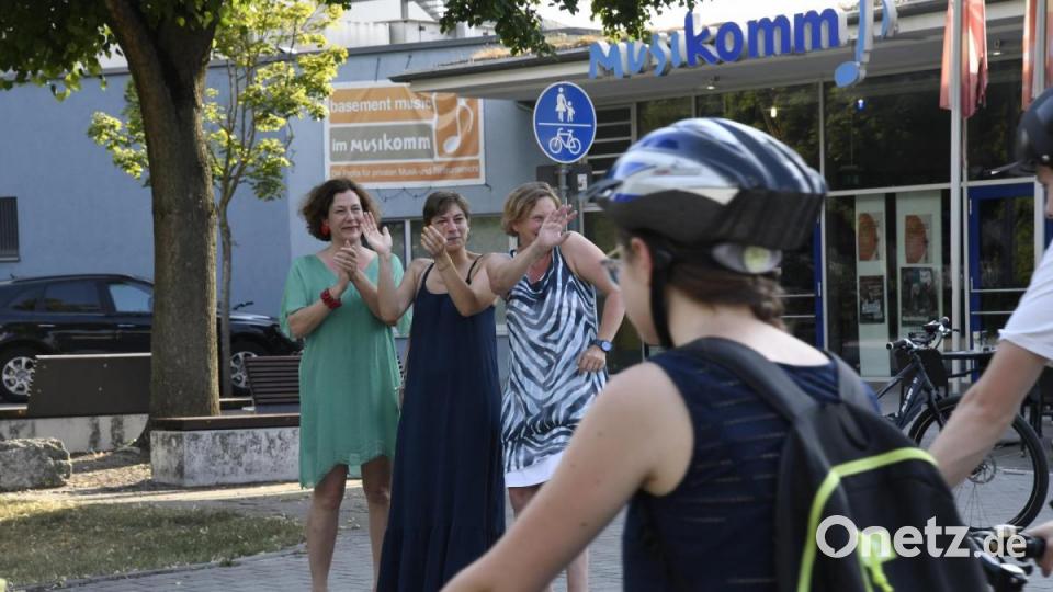 &quot;1. Critical Mass&quot;
Jetzt gehen die Radfahrer auch in Amberg an den Start. Bild: Petra Hartl