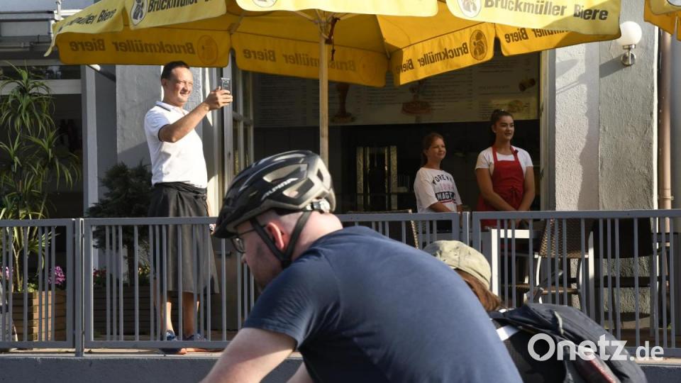 &quot;1. Critical Mass&quot;
Jetzt gehen die Radfahrer auch in Amberg an den Start. Bild: Petra Hartl