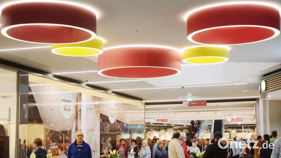 Das Einkaufscenter NOC in Weiden ist eröffnet. Bild: Gabi Schönberger