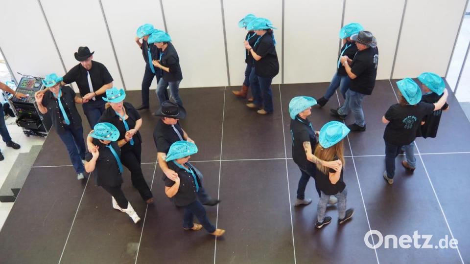Line-Dancing. Bild: Bühner