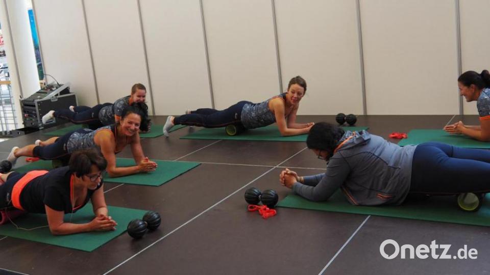 Faszientraining. Bild: Bühner