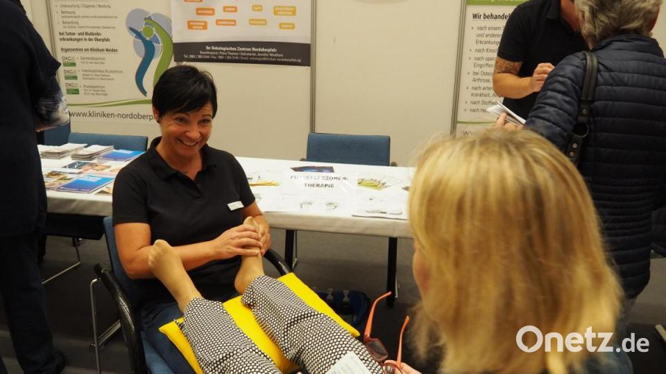 Fußreflexzonenmassage. Bild: Bühner