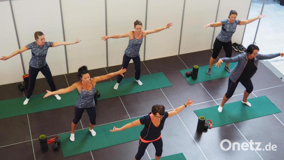 Faszientraining. Bild: Bühner