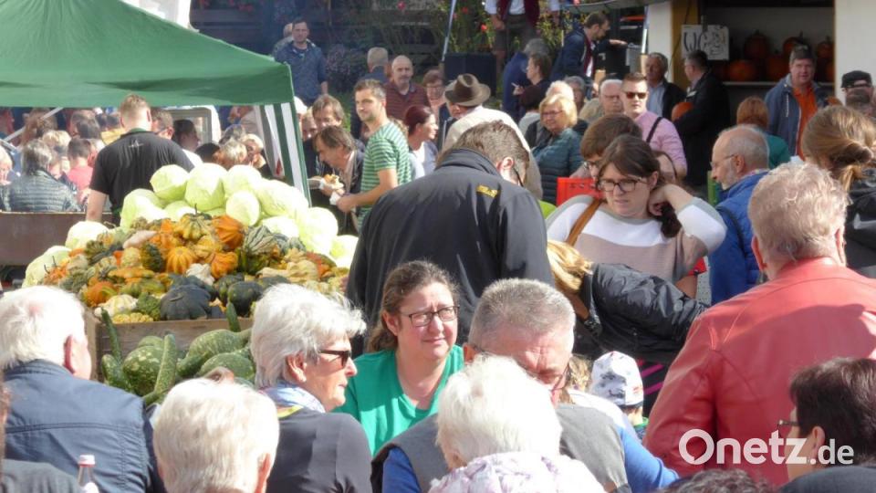 Riesenandrang beim Fest auf dem Beutnerhof. Bild: Schönberger, Ferdinand [fsb]