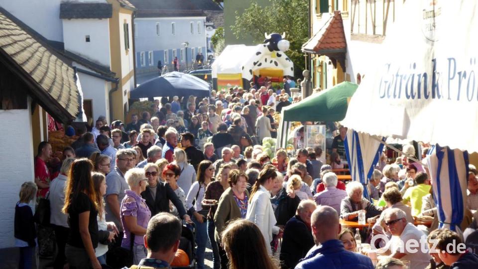 Riesenandrang beim Fest auf dem Beutnerhof. Bild: Schönberger, Ferdinand [fsb]