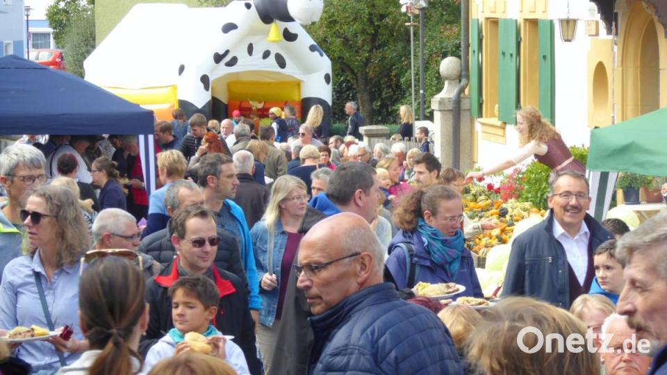 Riesenandrang beim Fest auf dem Beutnerhof. Bild: Schönberger, Ferdinand [fsb]