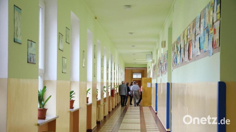 In der Základní skola Horšovský Týn (Grund- und Mittelschule). Bild: Gerhard Götz