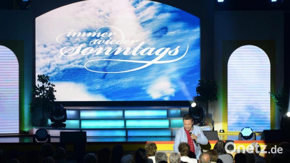 Ein Auftritt der in Erinnerung bleiben wird. Stefan Mross gastierte im ACC mit seinem Programm "Immer wieder Sonntags - unterwegs". Bild: Andreas Brückmann