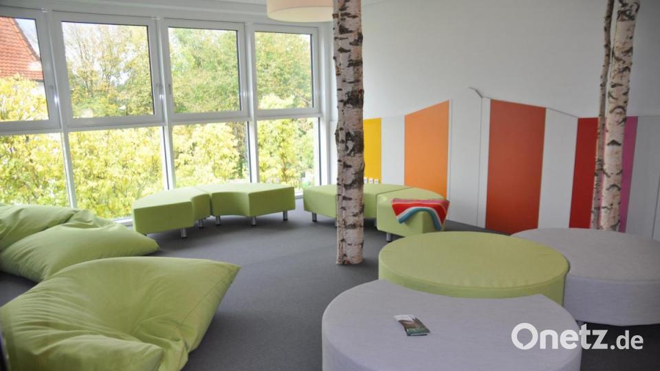 Einladen ist auch der Aufenthaltsraum im Obergeschoss. Bild: ak