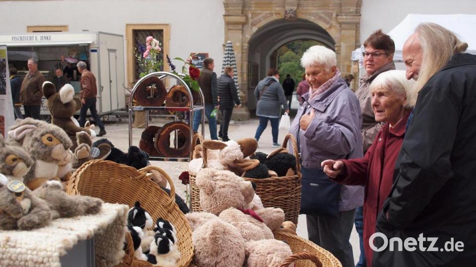 Das „wollige“ Angebot fand viele Bewunderer. Bild: sön