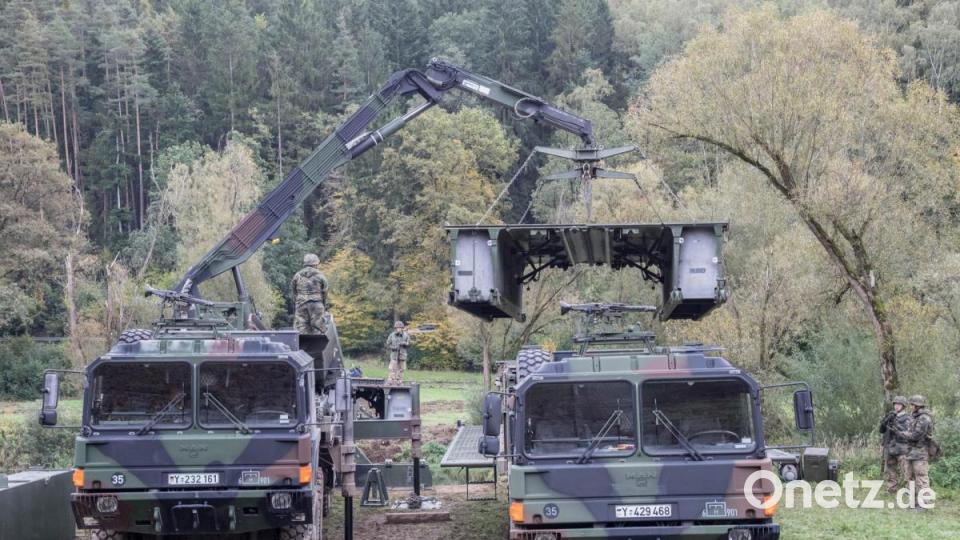 Brigadeübung Panzerbrigade 12 Oberpfalz an der Naab bei Wernberg Bild: hbe