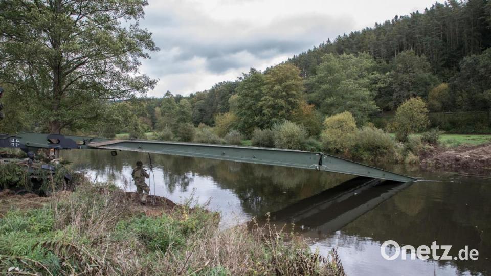 Brigadeübung Panzerbrigade 12 Oberpfalz an der Naab bei Wernberg Bild: hbe