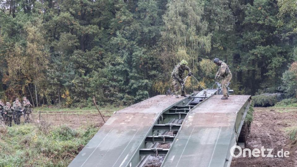 Brigadeübung Panzerbrigade 12 Oberpfalz an der Naab bei Wernberg Bild: hbe