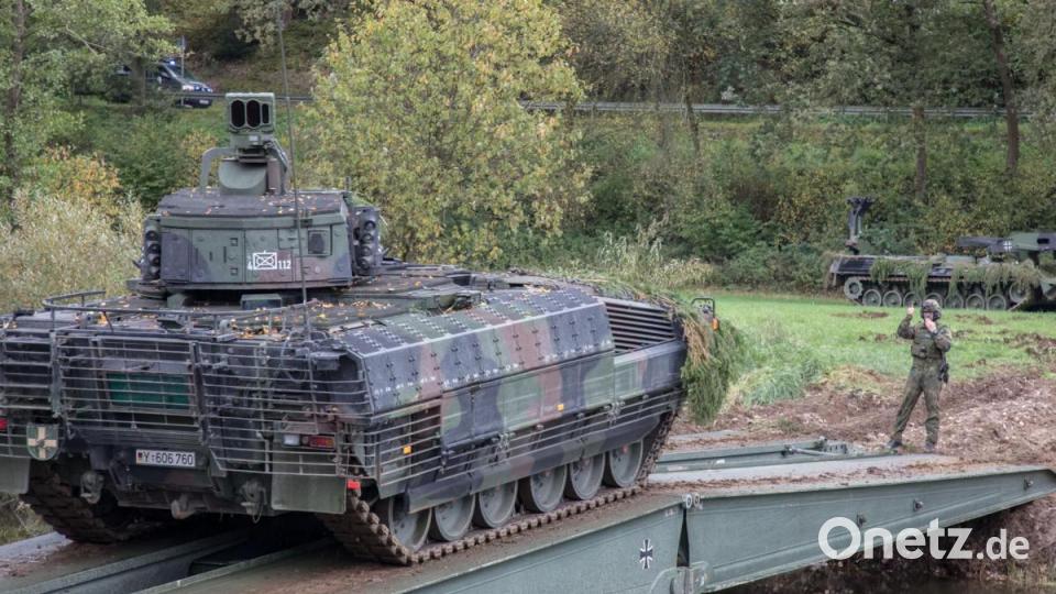 Brigadeübung Panzerbrigade 12 Oberpfalz an der Naab bei Wernberg Bild: hbe