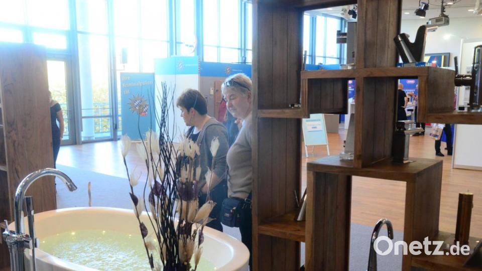 Messe &quot;Mein Zuhause! Nordoberpfalz&quot; in der Max-Reger-Halle. Bild: Kunz