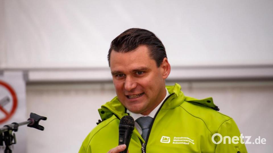 Landrat Thomas Ebeling im ZMS-Outfit. Bild: sus