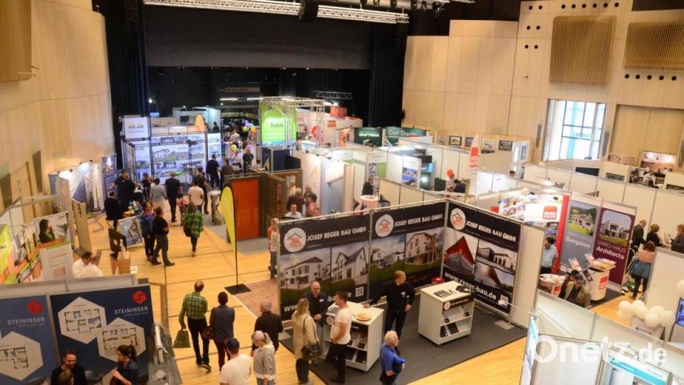 Messe &quot;Mein Zuhause! Nordoberpfalz&quot; in der Max-Reger-Halle. Bild: Kunz