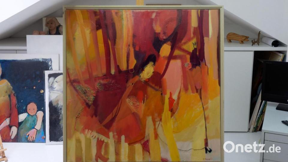 Inge Posorski ist eine vielseitige Künstlerin aus Neusorg. Bild: tr