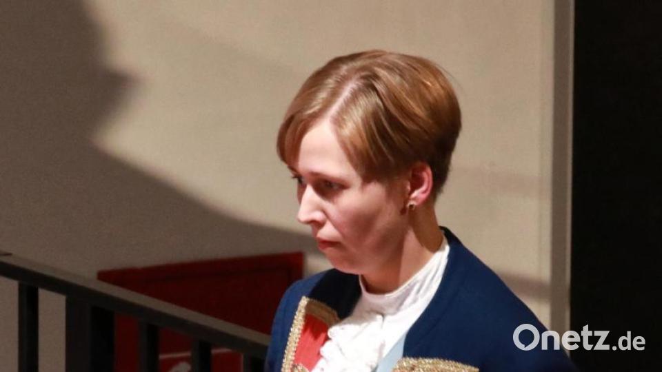 Ein Xylophon gehörte auch zu den Instrumenten des Orchesters. Bild: njn