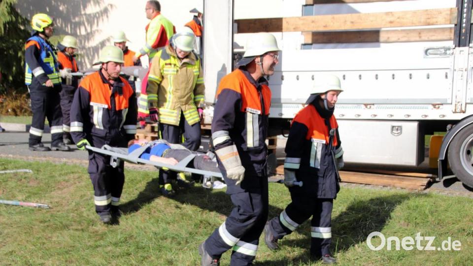 Abtransport der Verletzten. Bild: jma