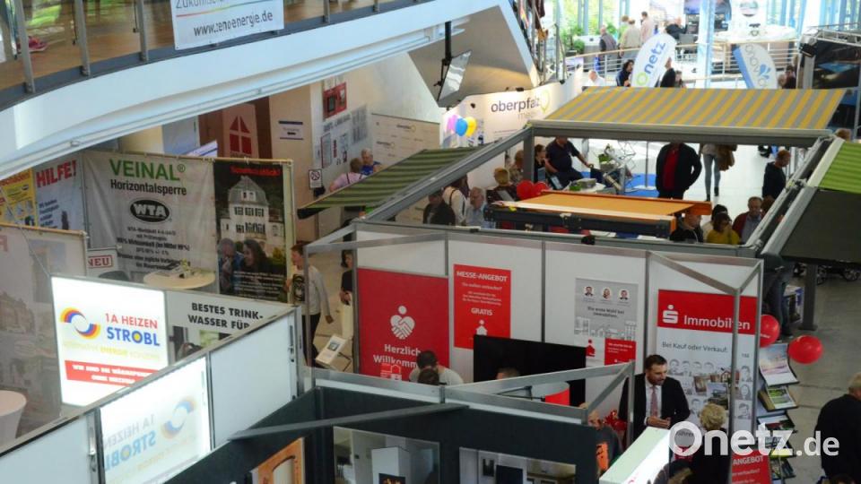 Messe &quot;Mein Zuhause! Nordoberpfalz&quot; in der Max-Reger-Halle. Bild: Kunz