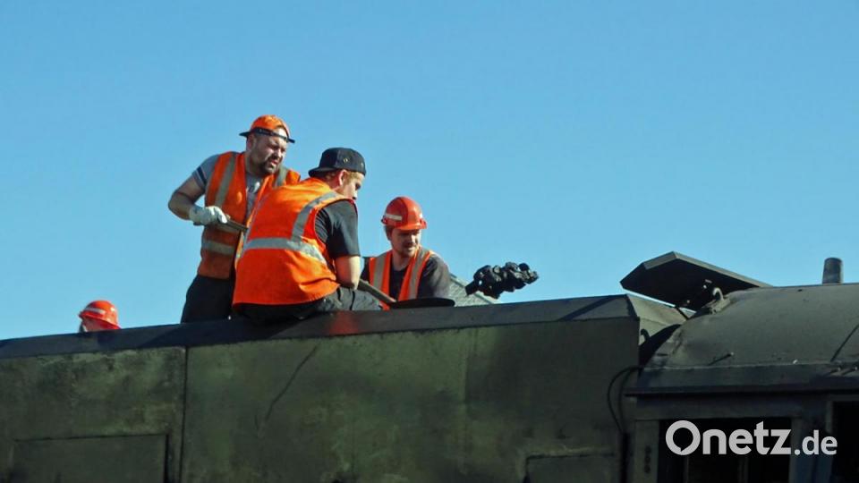 Impressionen von der Fahrt mit einem historischen Zug der Fränkischen Museumseisenbahn durch die Oberpfalz. Bild: Dobmeier