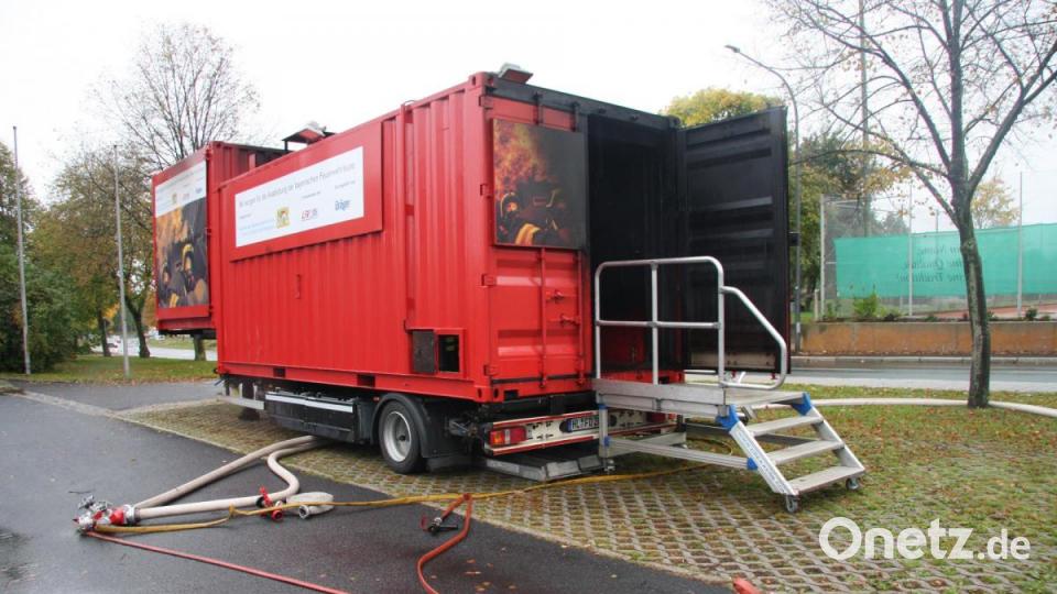 Der Brandübungscontainer dient der effizienten Ausbildung der Atemschutzträger. Bild: wro
