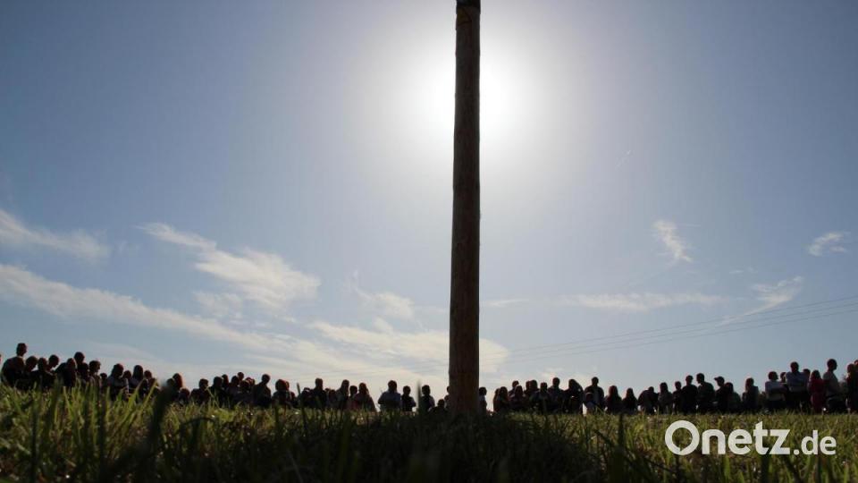 Goldener Oktober bei der Kirwa im Oberland: In Schleißdorf genossen hunderte Besucher eine zünftige Spätsommer-Kirchweih. Bild: gri