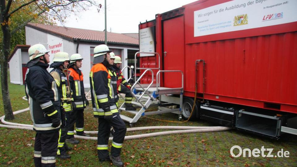 Der Brandübungscontainer dient der effizienten Ausbildung der Atemschutzträger. Bild: wro