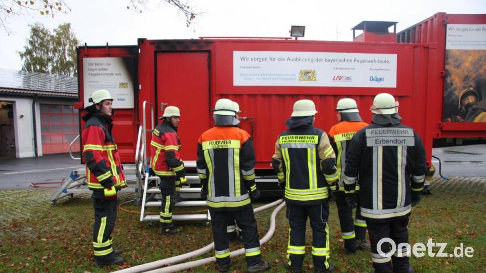Der Brandübungscontainer dient der effizienten Ausbildung der Atemschutzträger. Bild: wro