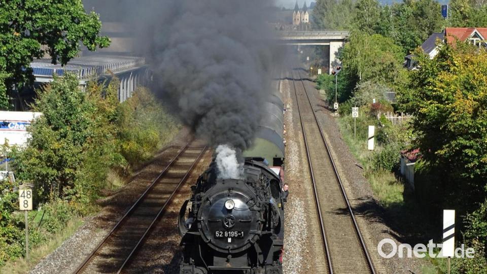 Impressionen von der Fahrt mit einem historischen Zug der Fränkischen Museumseisenbahn durch die Oberpfalz. Bild: Dobmeier