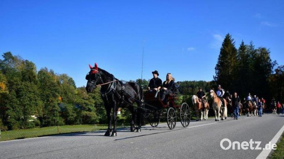 Wendelinsritt in Trevesen. Bild: twg