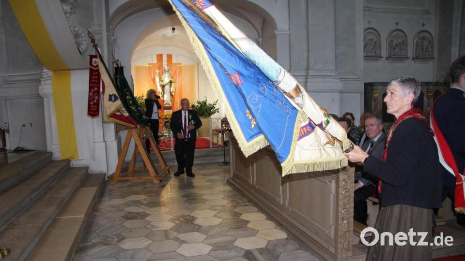 125 Jahre Holzschlacht in Fuchsmühl - Gedenkakt in der Kirche bzw. Mehrzweckhalle Bild: wro