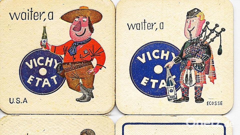Weltausstellung 1958 in Brüssel: Die begehrte Serie dazu umfasste 30 Motive. Hendrik Zaus hat sie nicht alle, aber immerhin über 20. Bild: ld