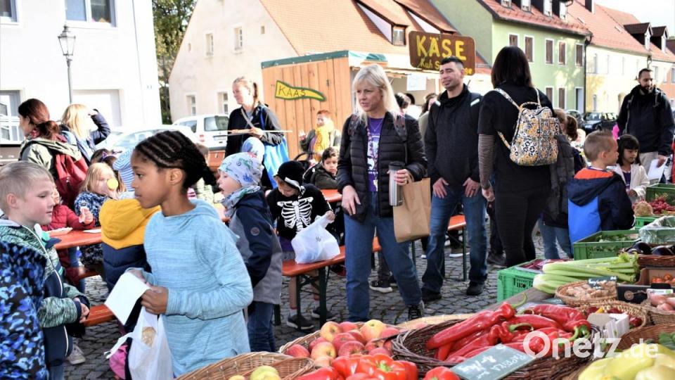 Beim Grafenwöhrer Wochenmarkt wird Herbstfest gefeiert. Bild: rgr