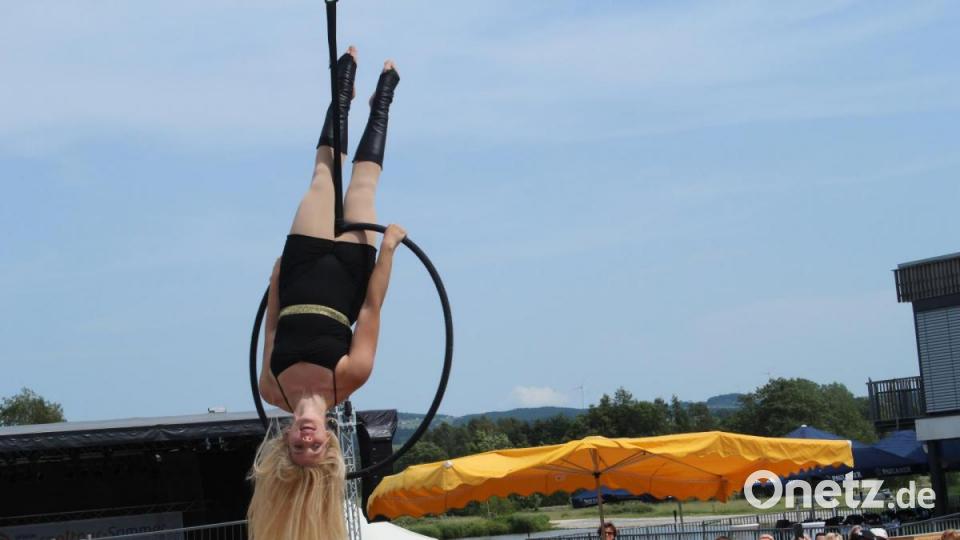 Die Tirschenreutherin beweist Körperspannung. Bild: Susanne Forster