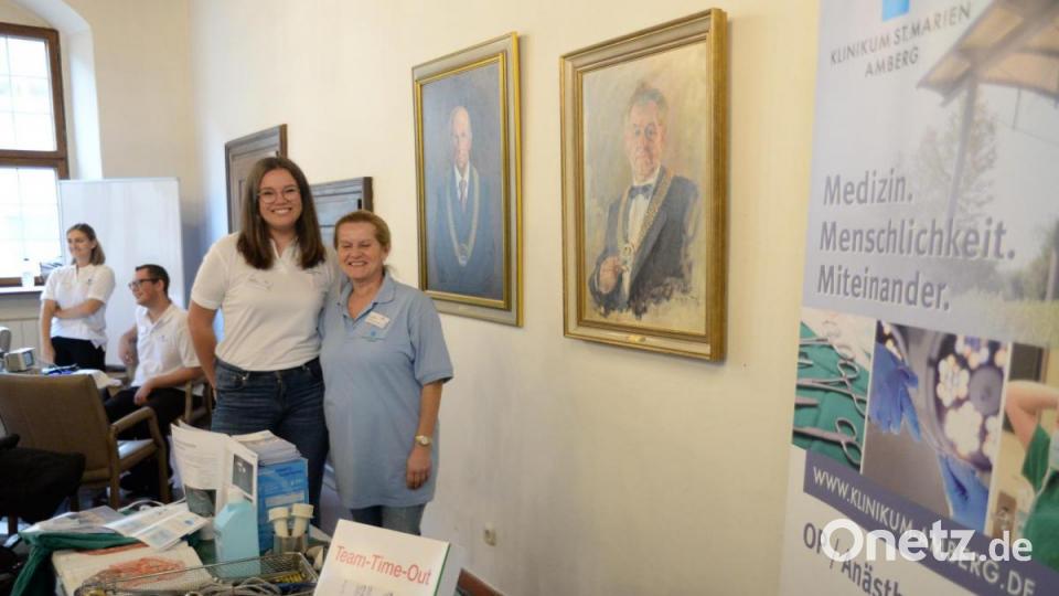 Infos vom Team aus dem Klinikum Bild: Andreas Brückmann