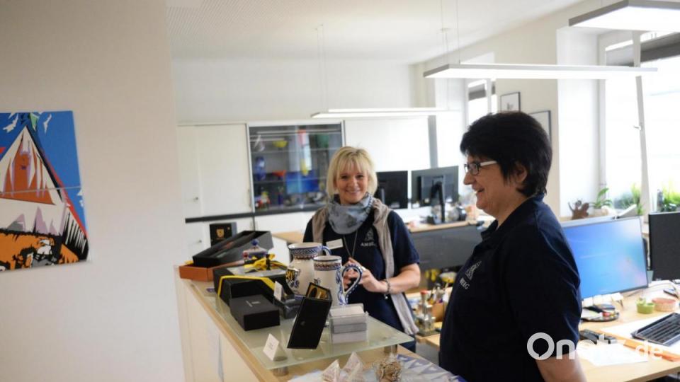 Die netten Damen des OB Vorzimmers. Bild: Andreas Brückmann