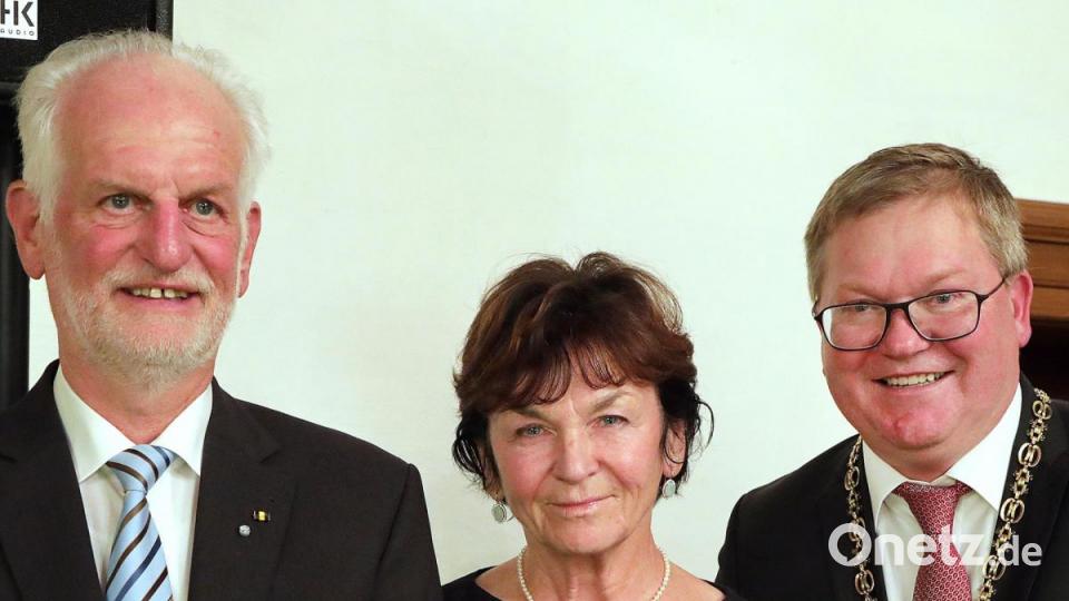 Verleihung Ehrenbürgerwürde an Alt-OB Wolfgang Dandorfer im Großen Rathaussaal Bild: Wolfgang Steinbacher