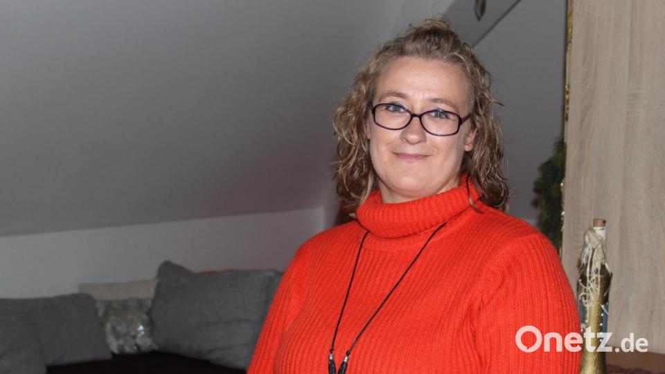 Heike Brenner lebt mit ihren zwei Söhnen und ihrer Mutter im Mehrgenerationenhaus. Bild: Susanne Forster