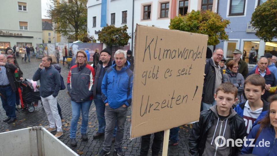 Demo gegen die Klimalüge. Bild: Kunz