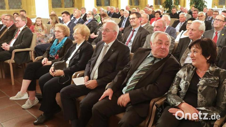 Verleihung Ehrenbürgerwürde an Alt-OB Wolfgang Dandorfer im Großen Rathaussaal Bild: Wolfgang Steinbacher