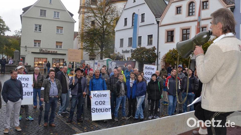 Demo gegen die Klimalüge. Bild: Kunz