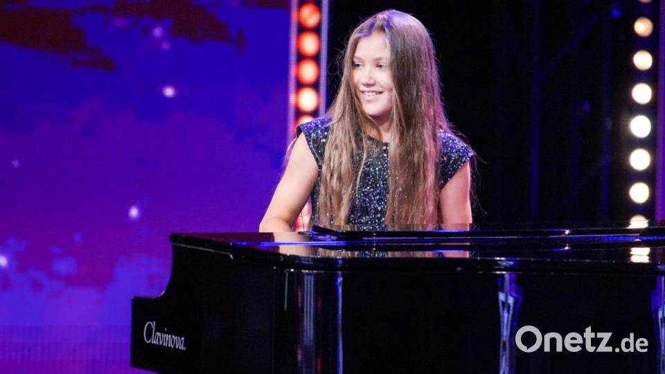 Dascha Klimas hinter den Kulissen bei &quot;Das Supertalent&quot;. Bild: TVNOW / Stefan Gregorowius