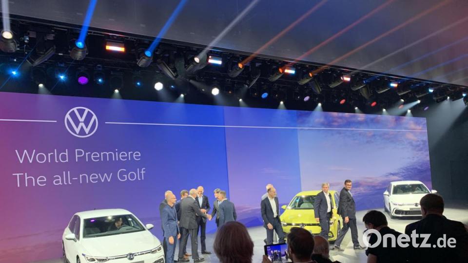 Weltpremiere des VW Golf 8 in der Autostadt in Wolfsburg. Bild: Michael Ascherl