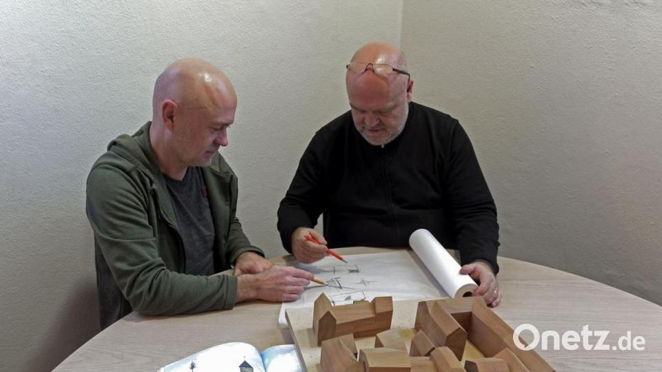 Bei der Arbeit. Bild: exb