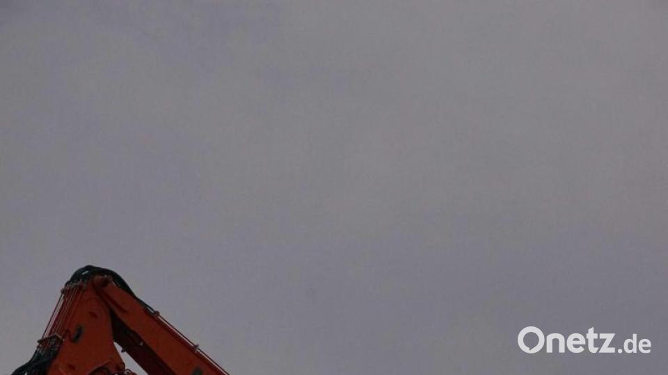 Abbruch Haas-Haus in Pfreimd. Bild: exb/Robert Eger