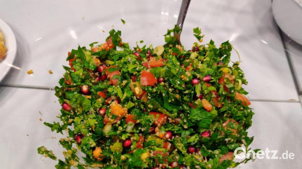Arabisch kochen: Tabbouleh, ein Salat Bild: td
